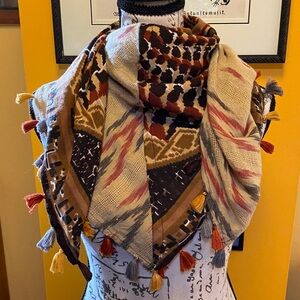 Collection Eighteen Boho Woven Scarf
